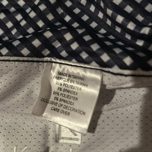 Kate Lord Gingham Golf Athletic Skort Gingham Print M NWT - Picture 5 of 7